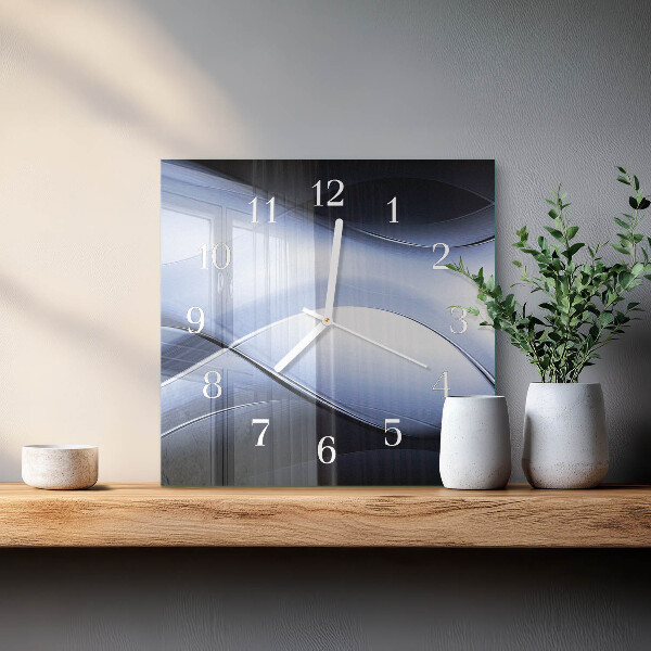 Orologio quadrato Astrazione