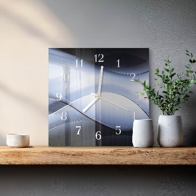 Orologio quadrato Astrazione
