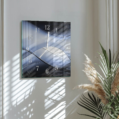Orologio quadrato Astrazione