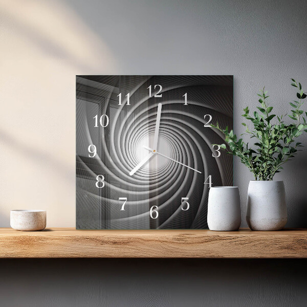 Orologio quadrato Vortice