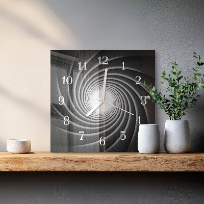 Orologio quadrato Vortice
