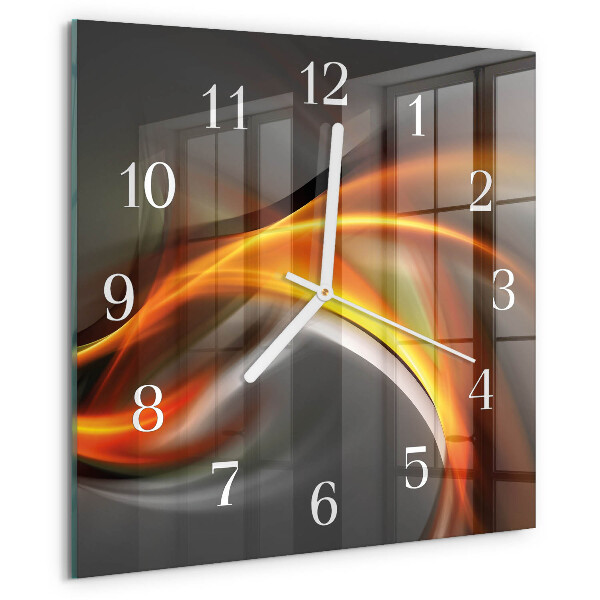 Orologio quadrato Astrazione