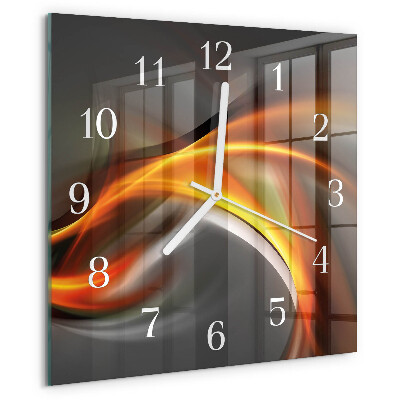 Orologio quadrato Astrazione