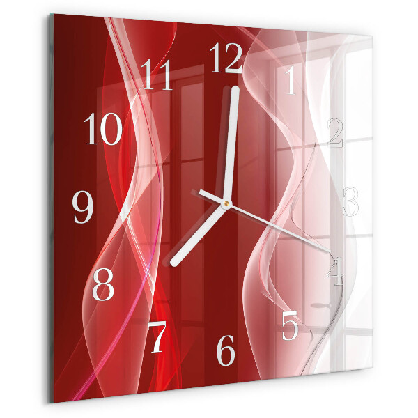 Orologio quadrato Astrazione
