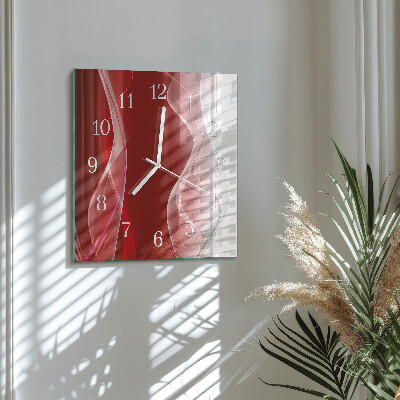 Orologio quadrato Astrazione