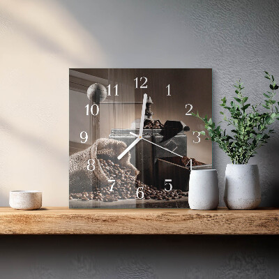 Orologio quadrato Macinacaffè