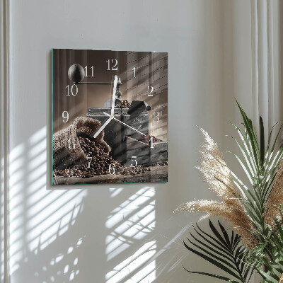 Orologio quadrato Macinacaffè