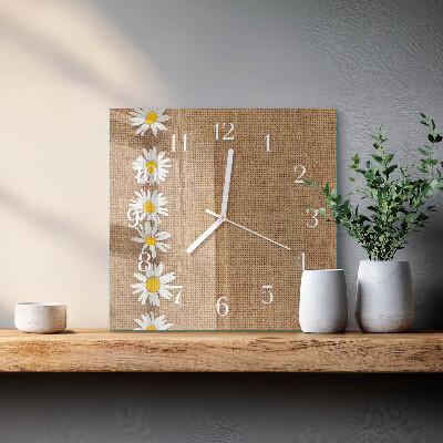 Orologio quadrato Margherita