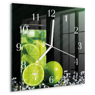 Orologio quadrato Carbonato di calcio