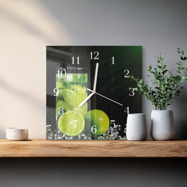 Orologio quadrato Carbonato di calcio