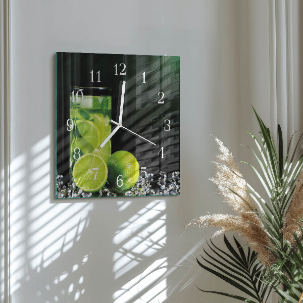 Orologio quadrato Carbonato di calcio