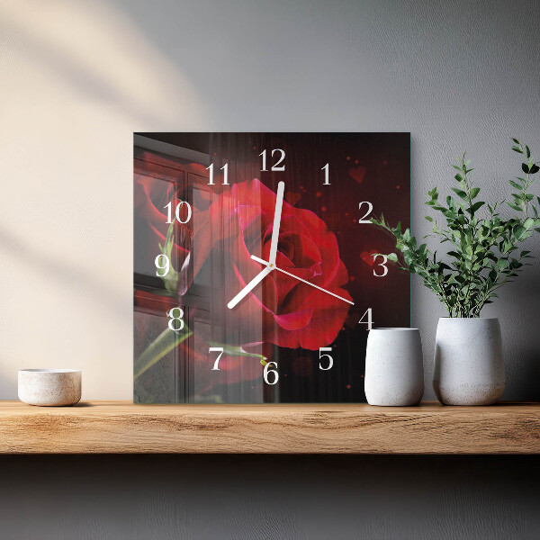 Orologio quadrato Rose