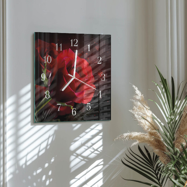 Orologio quadrato Rose