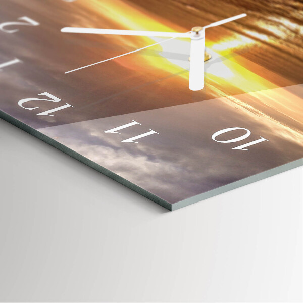 Orologio quadrato Tramonto