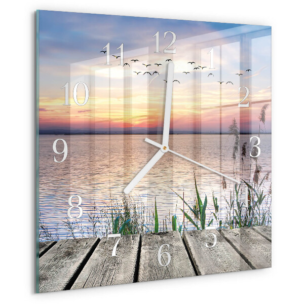 Orologio quadrato Lago