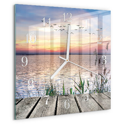 Orologio quadrato Lago