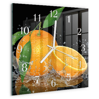 Orologio quadrato Arance