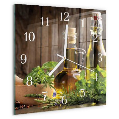 Orologio quadrato Olio