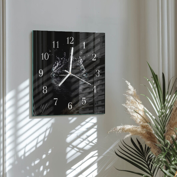 Orologio quadrato Acqua