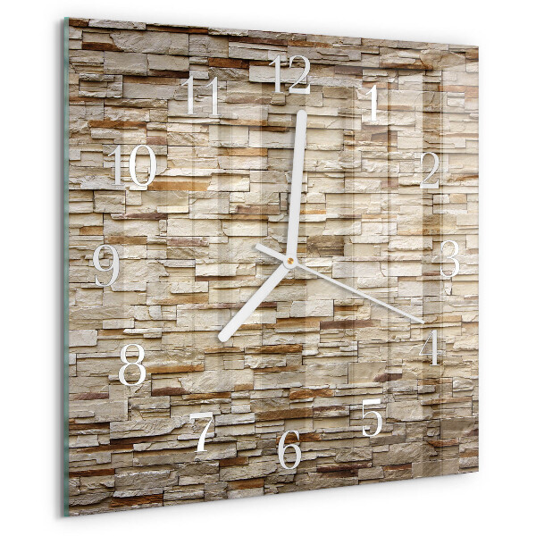 Orologio quadrato Clinker