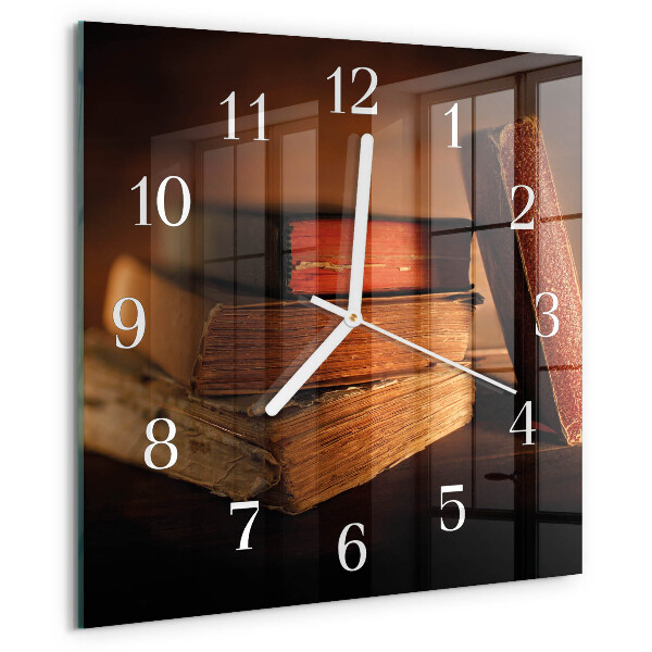 Orologio quadrato Libro