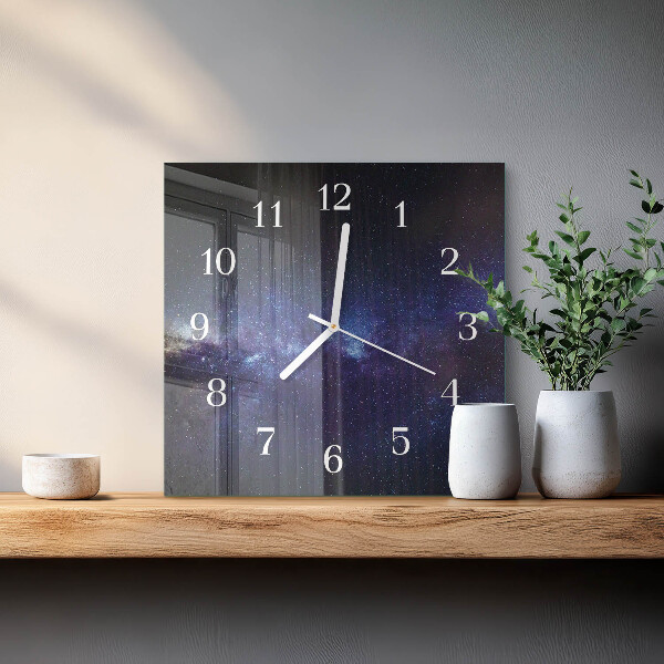 Orologio quadrato Galassia
