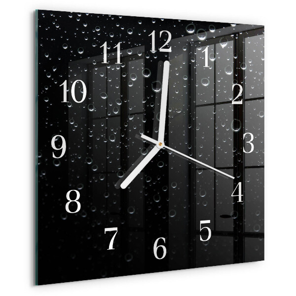 Orologio quadrato Gocce