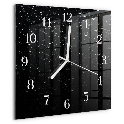 Orologio quadrato Gocce
