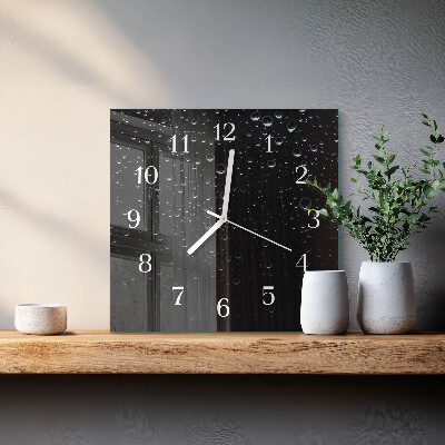 Orologio quadrato Gocce