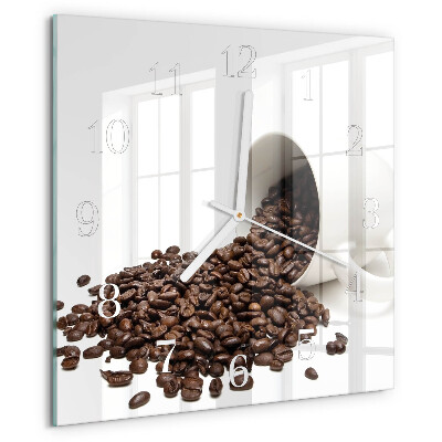 Orologio quadrato Tazza di caffè