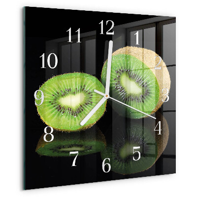 Orologio quadrato kiwi