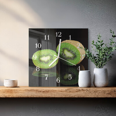 Orologio quadrato kiwi