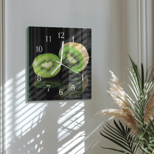 Orologio quadrato kiwi