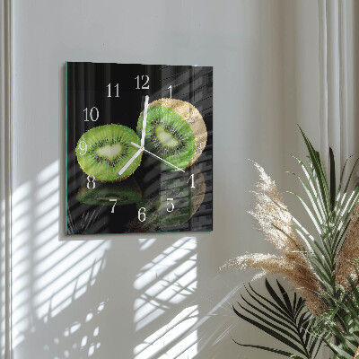 Orologio quadrato kiwi