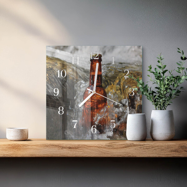 Orologio quadrato Birra