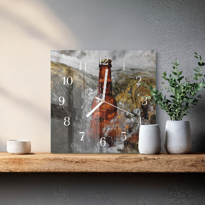 Orologio quadrato Birra