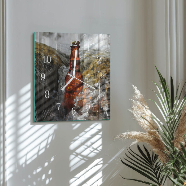 Orologio quadrato Birra