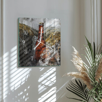 Orologio quadrato Birra