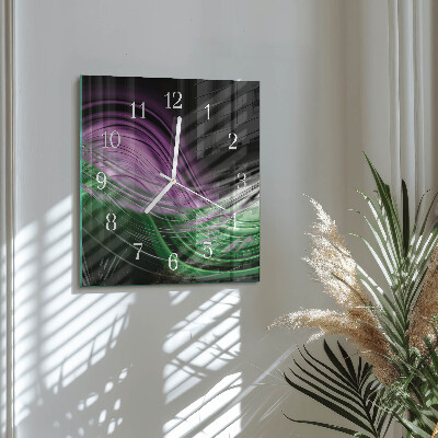 Orologio quadrato Arte astratta