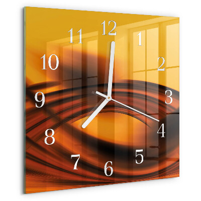 Orologio quadrato Astrazione