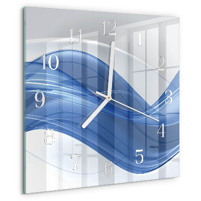 Orologio quadrato Linee astratte