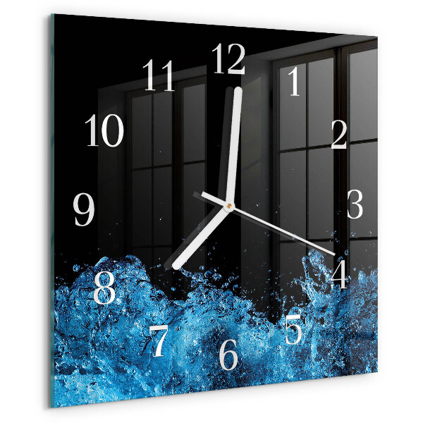 Orologio quadrato Acqua