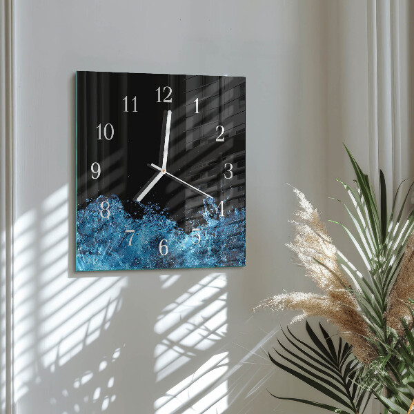 Orologio quadrato Acqua
