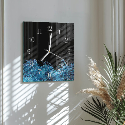 Orologio quadrato Acqua