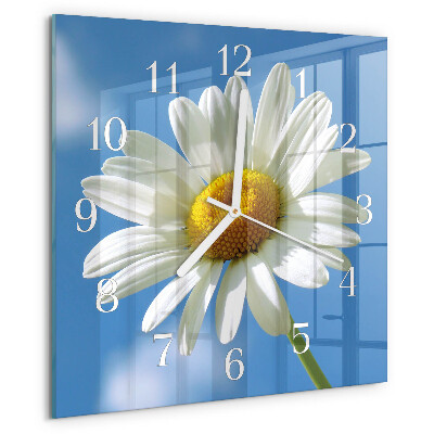 Orologio quadrato Fiore
