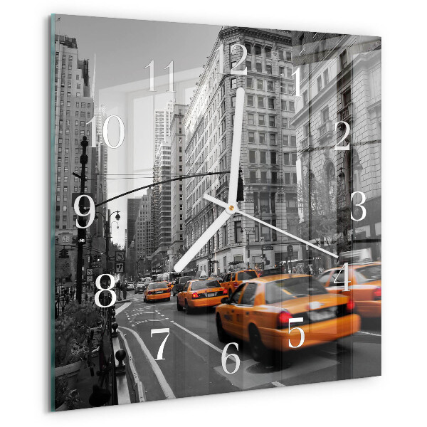 Orologio quadrato Taxi a New York