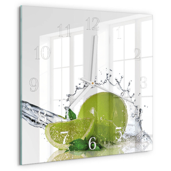 Orologio quadrato Acqua di calce
