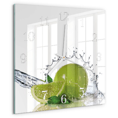 Orologio quadrato Acqua di calce
