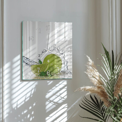Orologio quadrato Acqua di calce