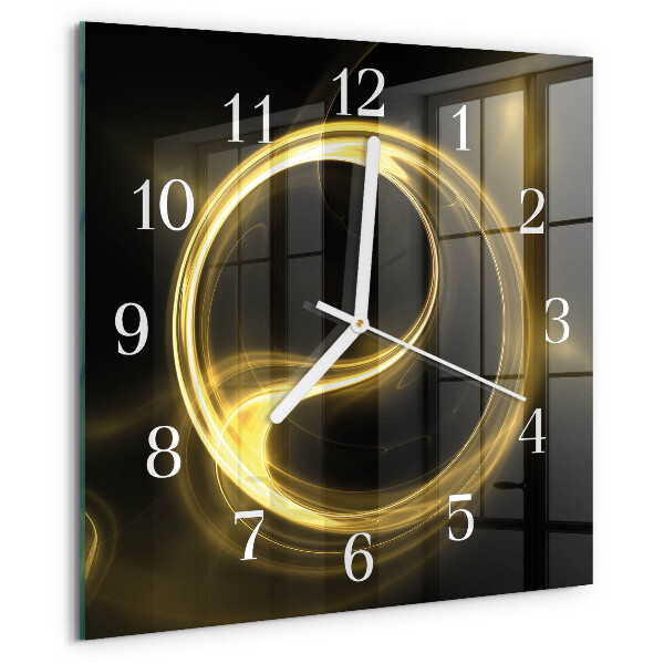 Orologio quadrato Circolo di astrazione